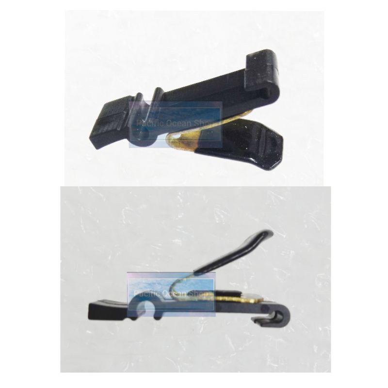 thumbnail image 2 of Genuine Toyota Gas Door Rivet Clips - Set Of 2, OEM 90269-06017, Black Metal/Plastic 2 of 13