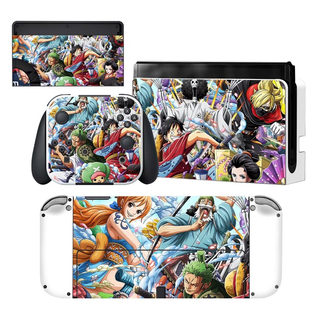 OnePiece Luffy Nintendo switch Oled Skin Cover Sticker Decal for NS OLED Console Joy-con Controller Dock Skin Vinyl