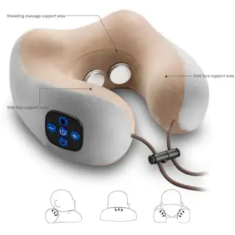 Kobwa Therapy Neck Pillow Travel Massage Pillow For Stiff Neck