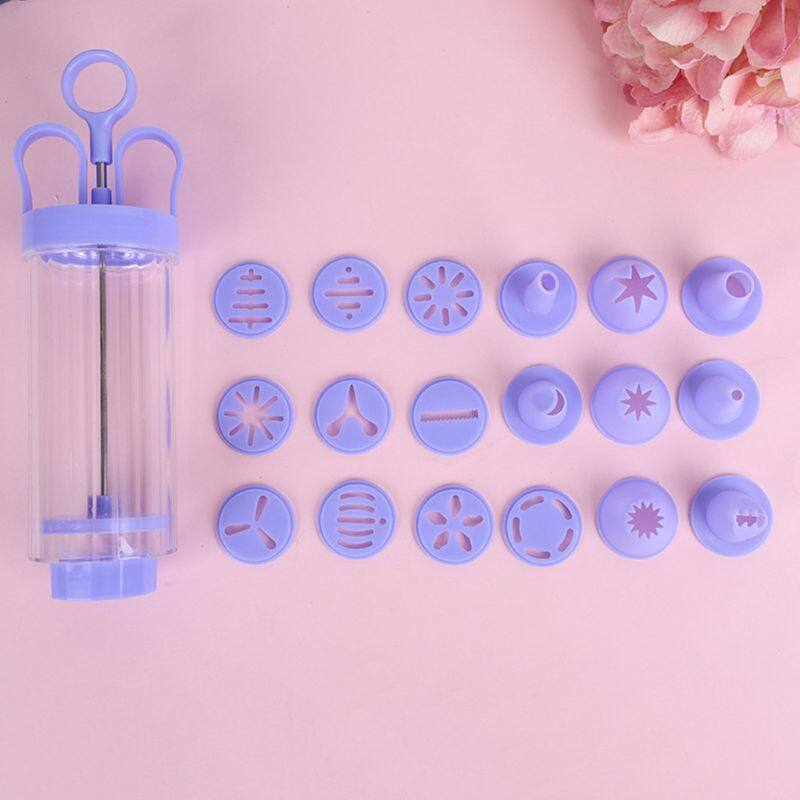 Biscuit Making Pump Cookie Maker Press Machine Cream Cake Decorating Tools Kitchen Mold