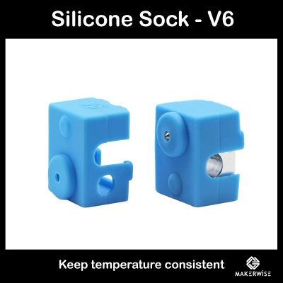 V6 Silicone Sock Cover for E3D V6 All Metal Hotend Heater Block