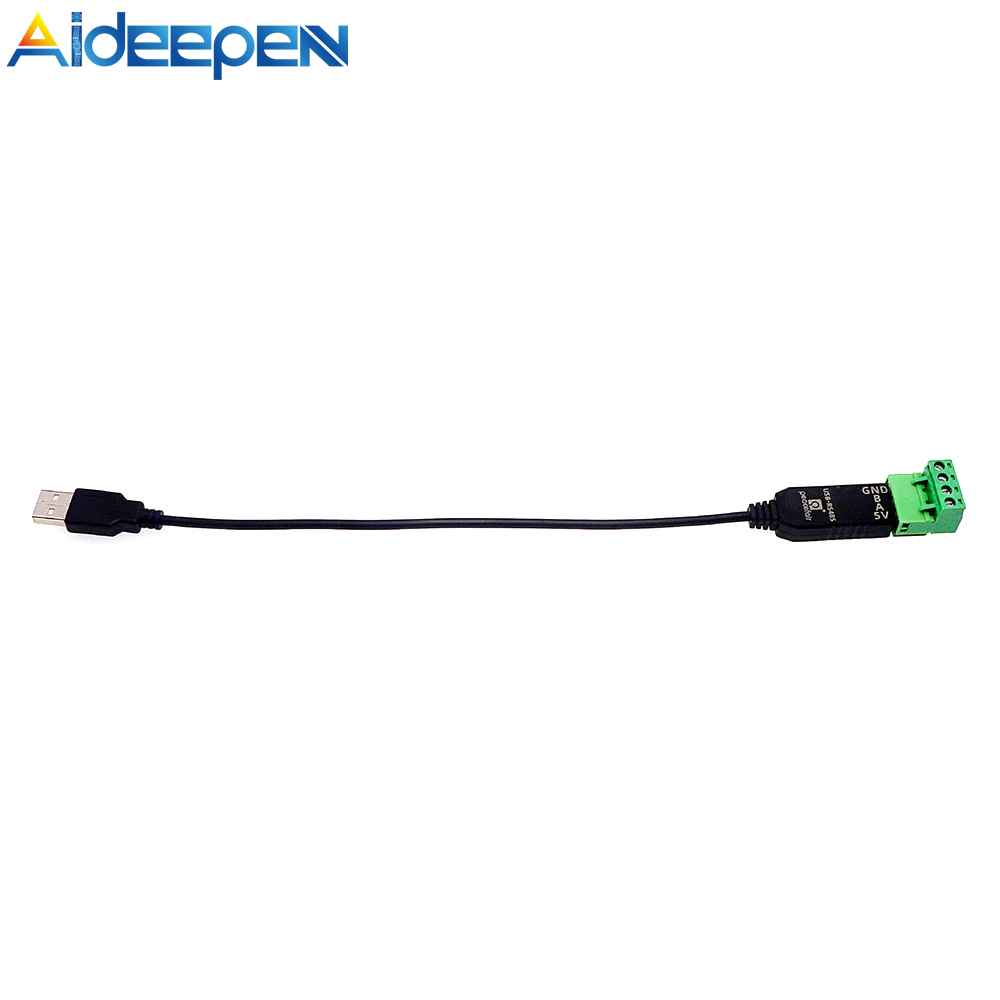 Aideepen Thiết Bị Cài Đặt Giao Diện Cáp Mở Rộng USB Bộ Chuyển Đổi Cổng Nối Tiếp RS485 Sang USB Hỗ Trợ Tốc Độ Truyền Cao 115200/Tải Xuống Vi Điều Khiển STC