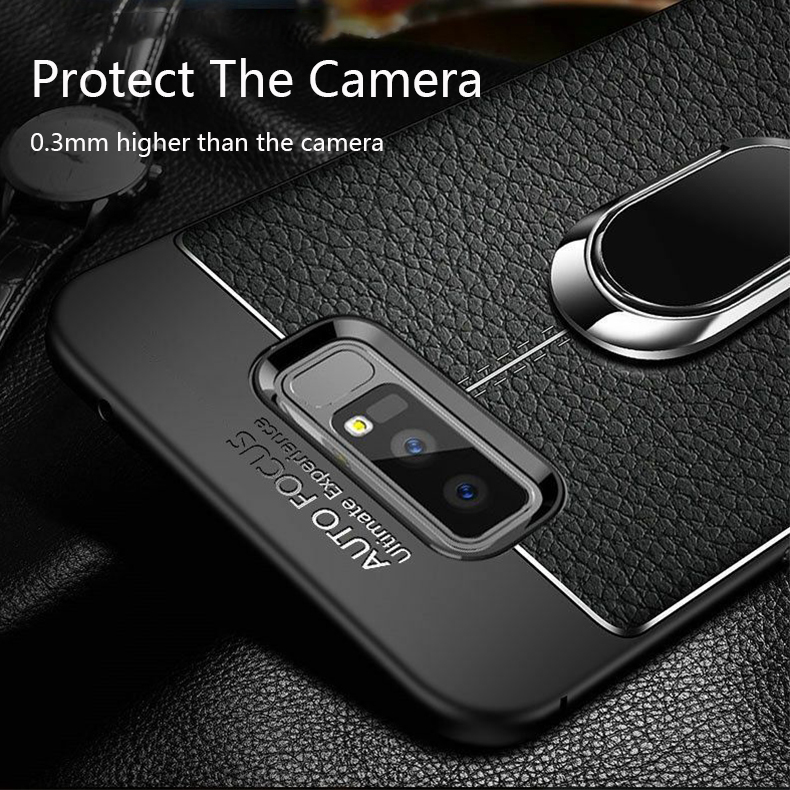 LANLIN For Samsung Galaxy Note 9 Phone Case, Luxury Ultra Slim Leather Pattern All-inclusive Protection Dermatoglyph Back Cover For Samsung Note 9 Case