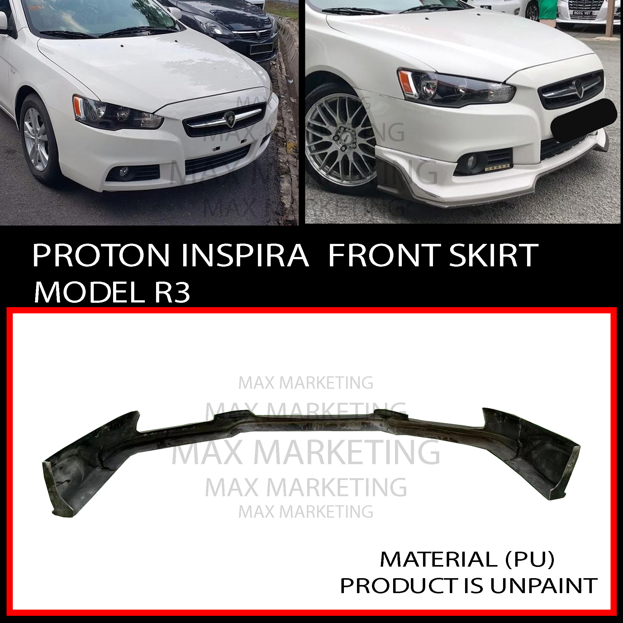 Inspira R3 Mod Proton Inspira R3 Bodykit