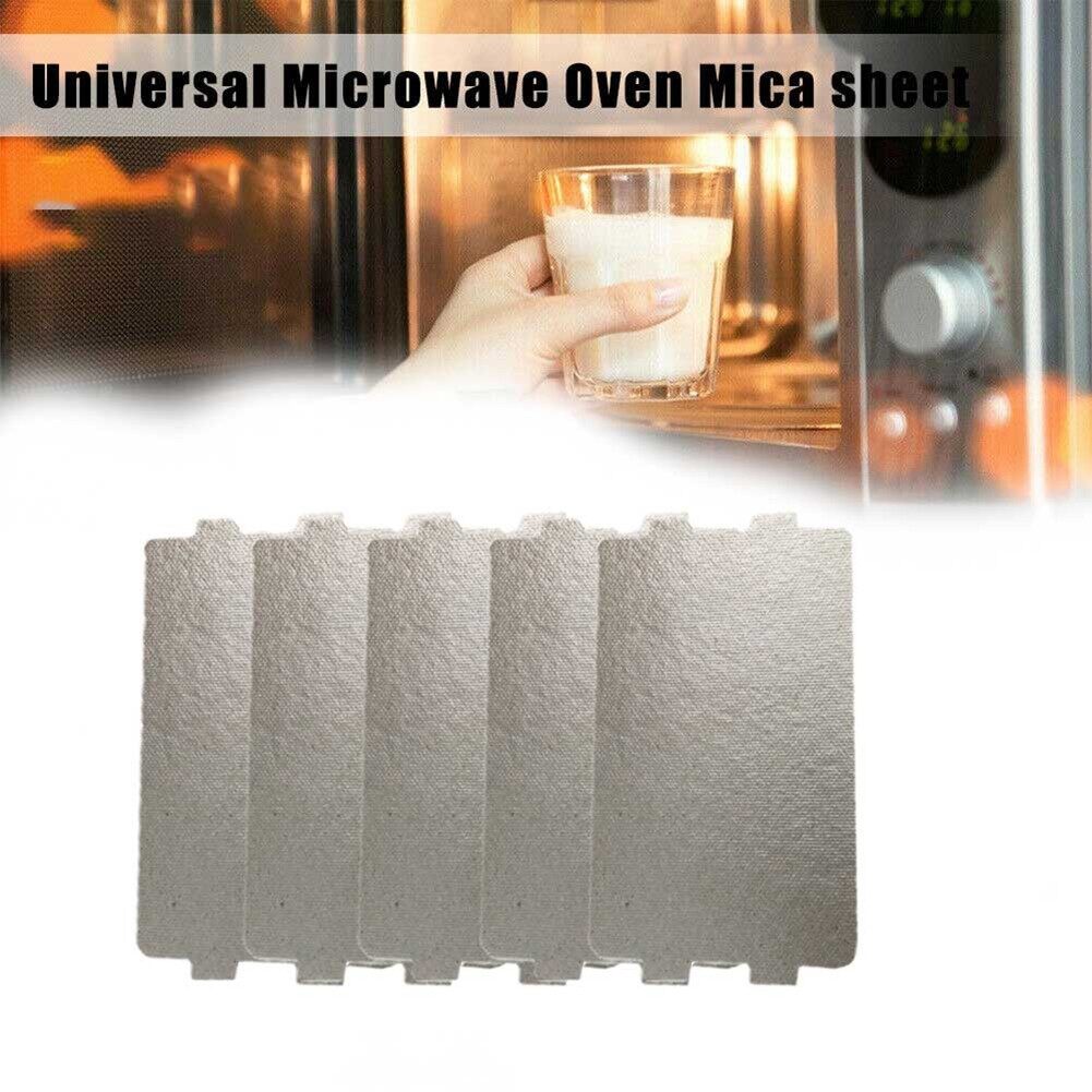 5pcs Mica Plate Guide Microwave Oven Sheet Wave Waveguide 11.6 X 6.5cm