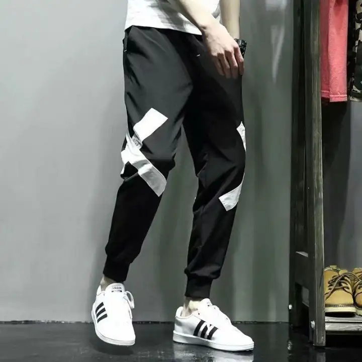 korean track pants fashion