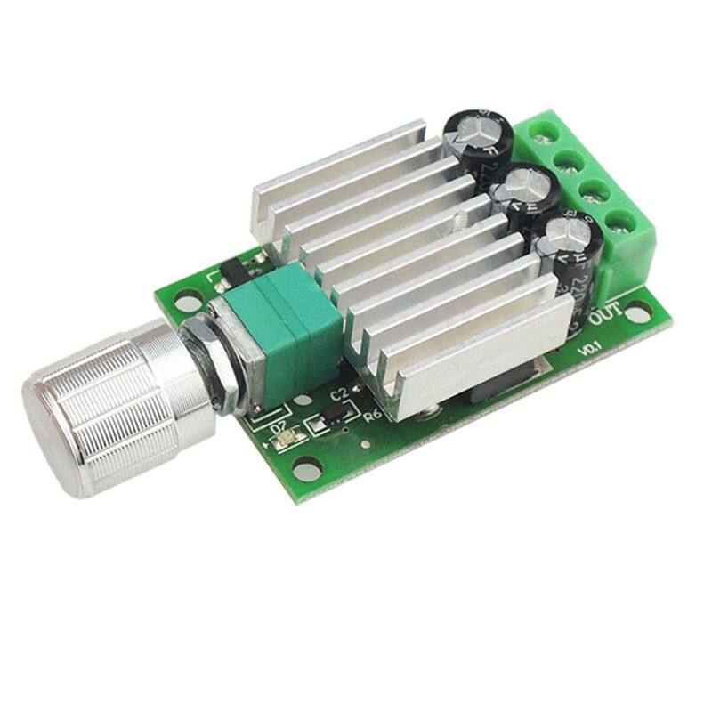 12V 24V 10A PWM DC Motor Speed Controller Adjustable Speed Regulator Dimmer Control Switch for Fan Motors