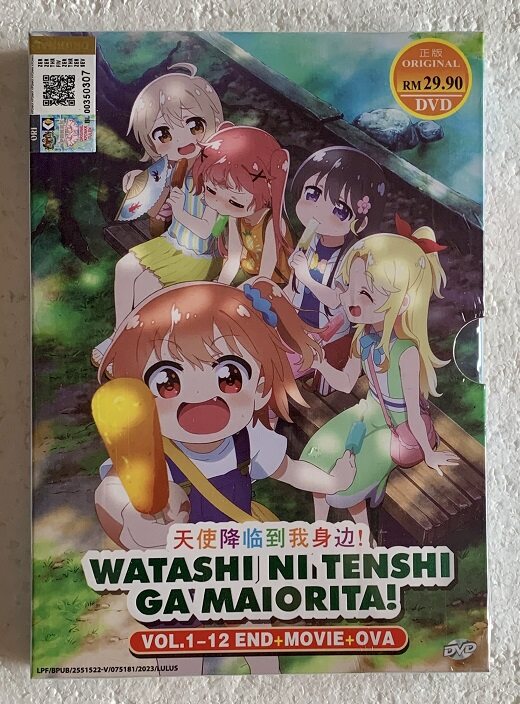 DVD~ANIME WATASHI NI TENSHI GA MAIORITA! VOL.1-12 END + MOVIE + OVA + FREE  SHIP