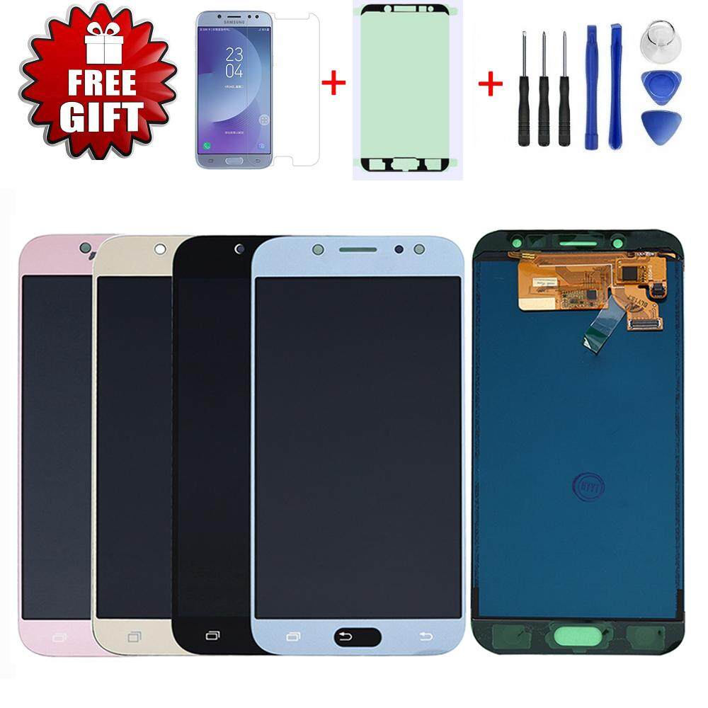 Untuk Samsung Galaxy J7 PRO 2017 J730G J730 J730F/DSM Layar LCD dan Sentuh Layar Pengganti Pasangan