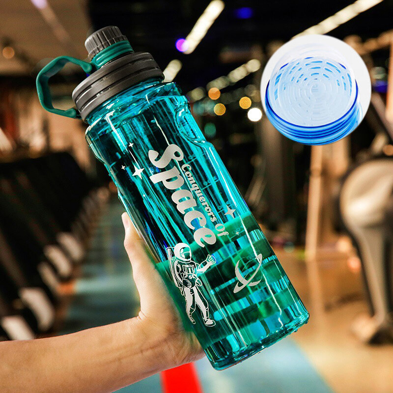 Cốc BEBK 1700ML/2300ML/3000ML Ấm Đun Nước Thể Dục Tập Gym Ngoài Trời Cầm Tay Bình Nước Thể Thao Bình Nước Chống Rò Rỉ Chai Nước Dung Tích Lớn
