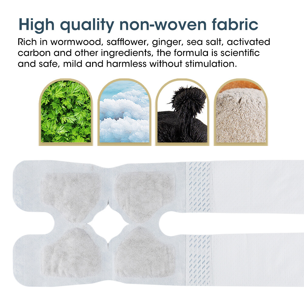 Dearbeauty Wormwood Steam Self-Heating Knee Patch Disposable Warming Knee Paste Joint Constant Temperature Hot Compress Pain Relief