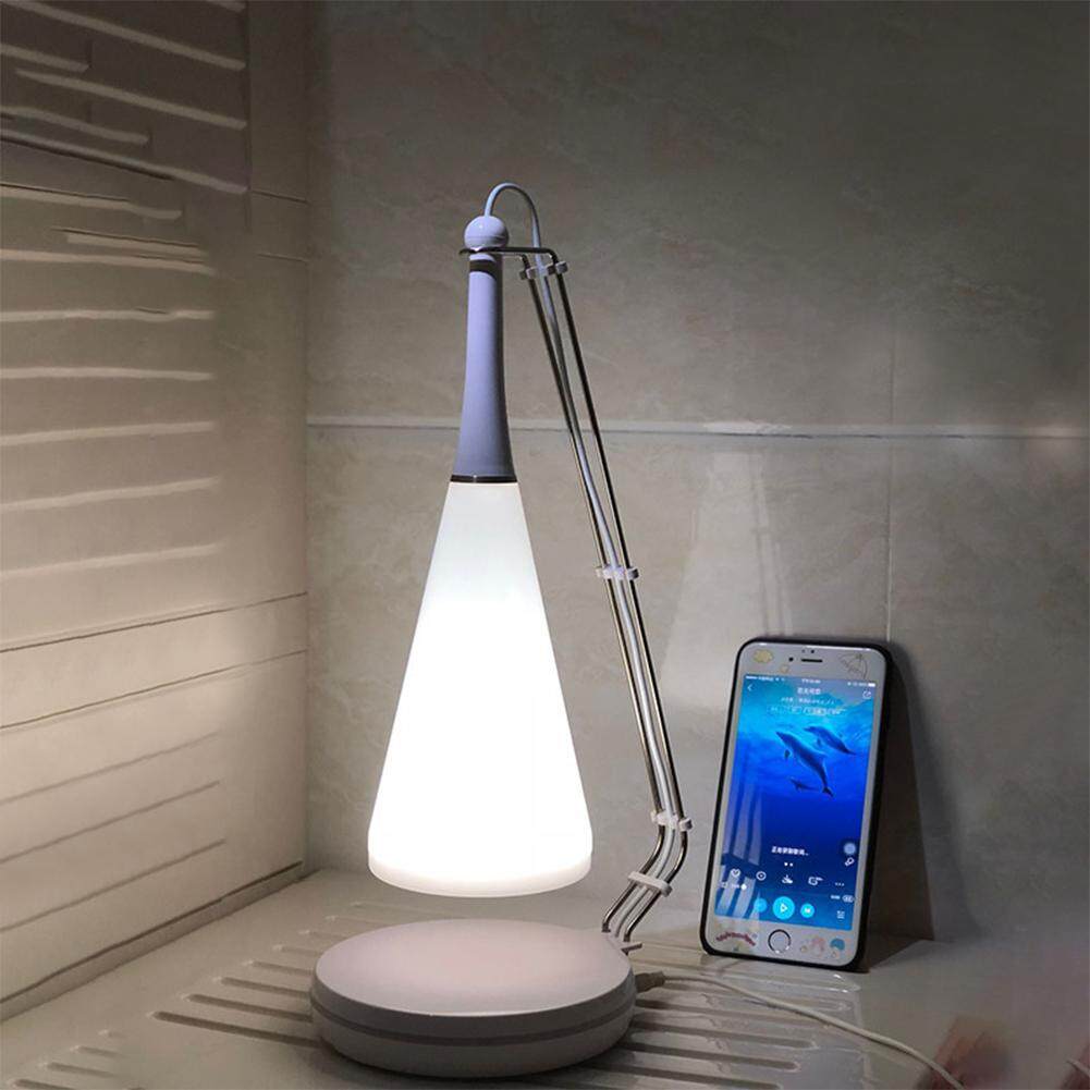 ĐÈN LED Để Bàn với Điều Khiển Cảm Ứng Sạc Không Dây Bluetooth Chức Năng Chiếu Sáng