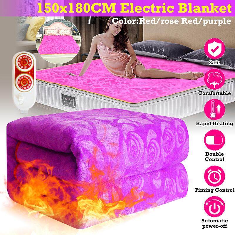 Electric Blanket For Heated S Brands Review Free Flash Deal Queen Size Electric Heated Blanket With Dual Temperature Timing