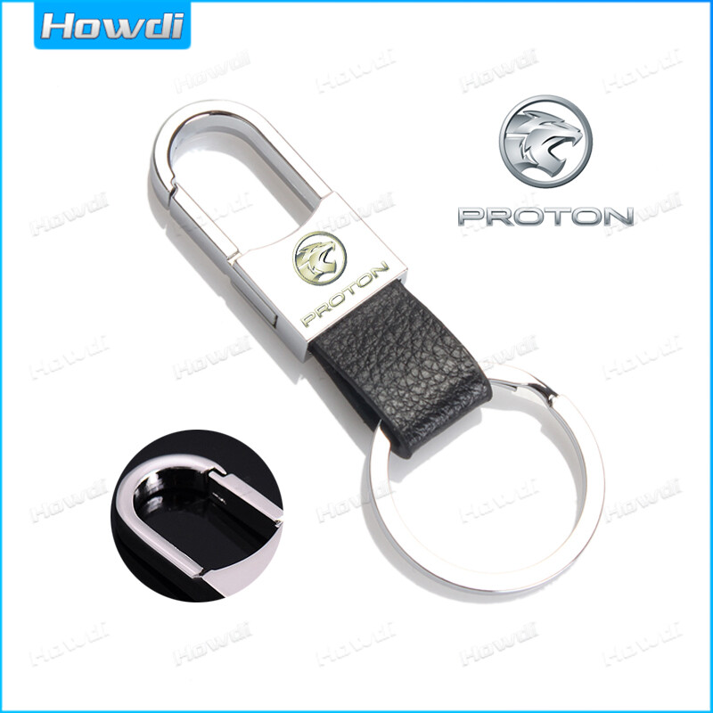 【Customized】 Leather Strap Keyring Motorcycle Keychain Car keychain for Car and Motorcycle