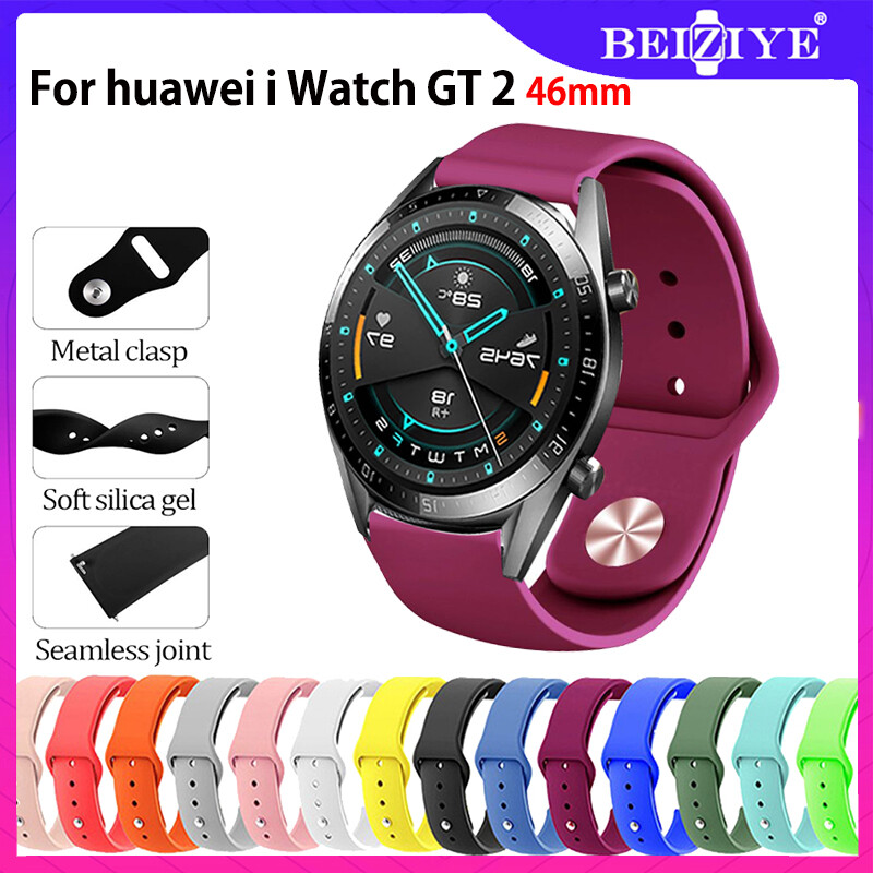 Dây đeo silicon thay thế cho đồng hồ Huawei Watch GT 2 46mm Đồng hồ thông minh