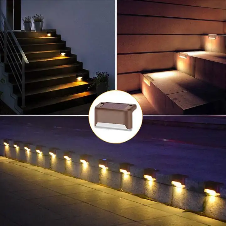 Kooza Solar Deck Lights Outdoor 12 Pcs Step Led Waterproof Kooza Solar Deck Lights Outdoor 12 Pcs