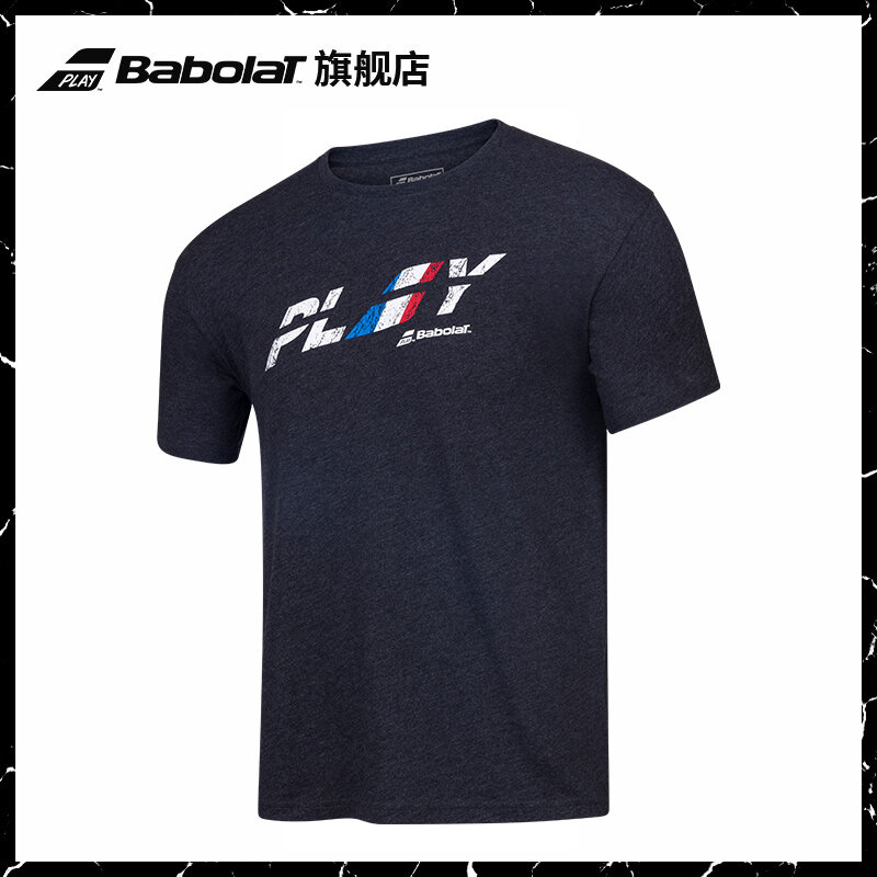 พิเศษ Offer【Babolat】ที่หมุนเวียนในตลาดยี่ห้อเสื้อเทนนิสชายสนุกการออกกำลังกายประเทศแขนสั้นเสื้อยืด Tee