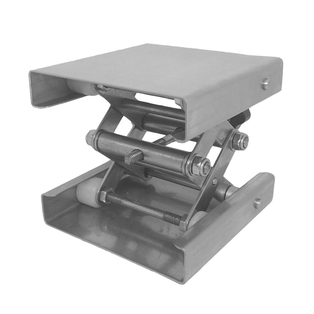 Mini Stainless Steel Stable Lab Stand Manual Lift Riser Lifter
