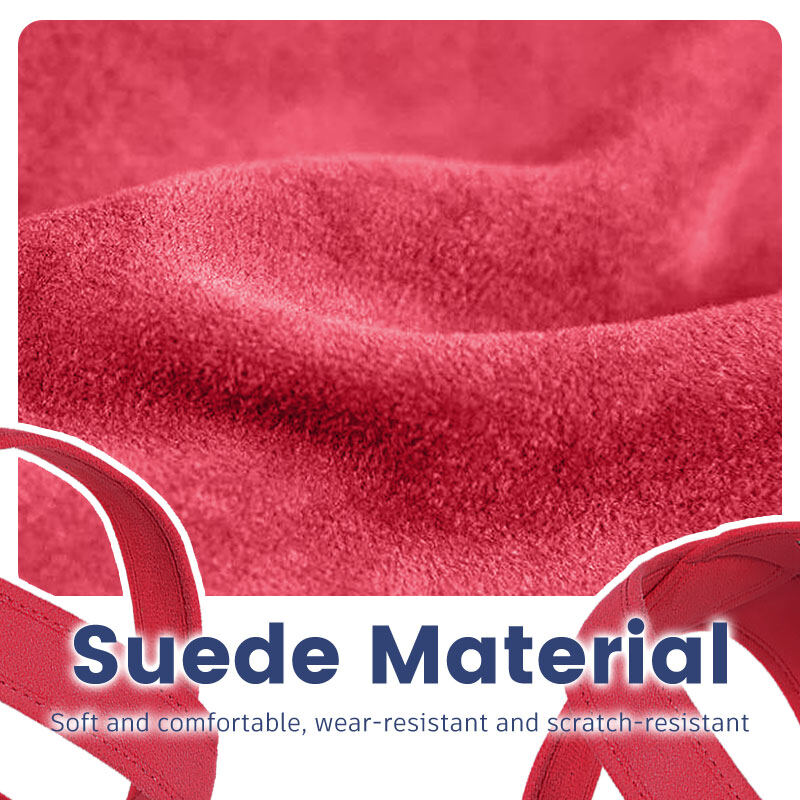 HamshMoc Soft Dog Harness and Leash Set Adjustable Pet Harness Comfortable with Easy Control Handle for Small Medium Dogs