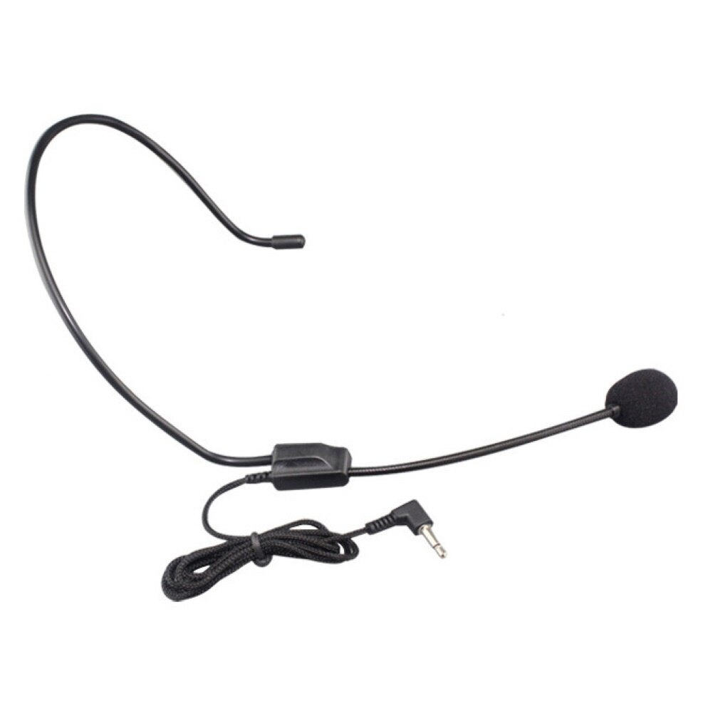 【CozyySpace】 3.5mm Wired Headset Microphone Headworn Mic for Voice Amplifier Loudspeaker