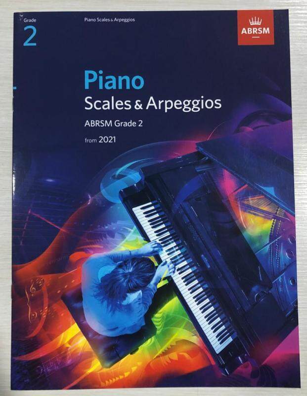 Piano Scales & Arpeggios ABRSM Grade 2 From 2021 Malaysia