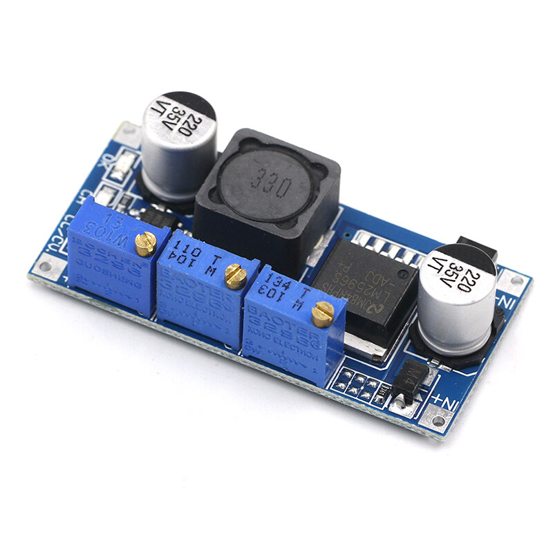 LM2596 Bộ Điều Khiển Đèn LED DC-DC Bước-Down Thể Điều Chỉnh CC/CV Mô-đun Nguồn Bộ Sạc Pin Có Thể Điều Chỉnh LM2596S Dòng Không Đổi