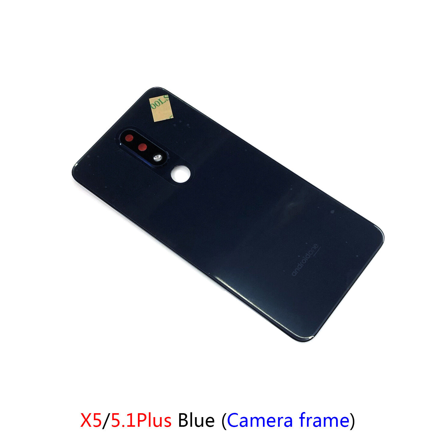 For nokia x5 back cover x6 rear housing 5.1plus back case 6.1plus battery cover ta-1102 ta-1105 ta-1108 ta-1109 replacement