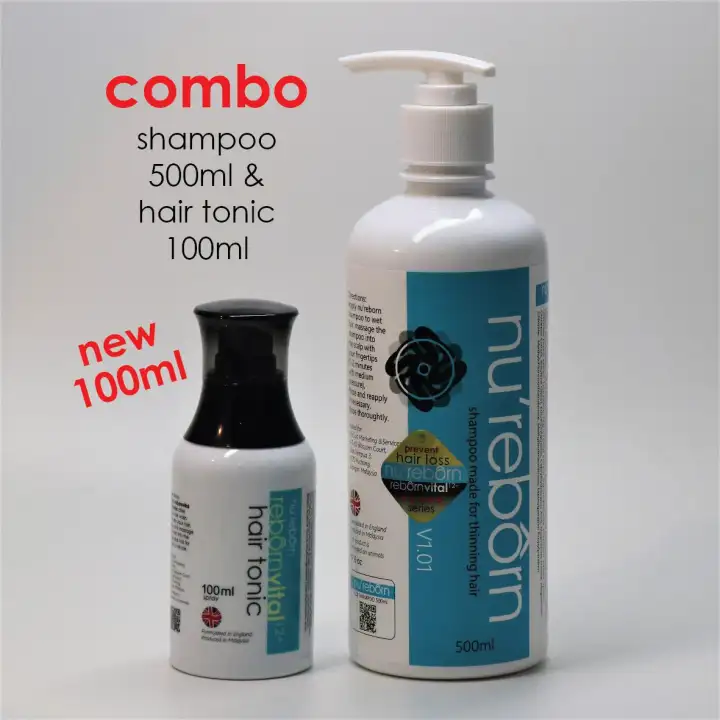 Nu Reborn Hair Loss Prevention Shampoo Combo Lazada