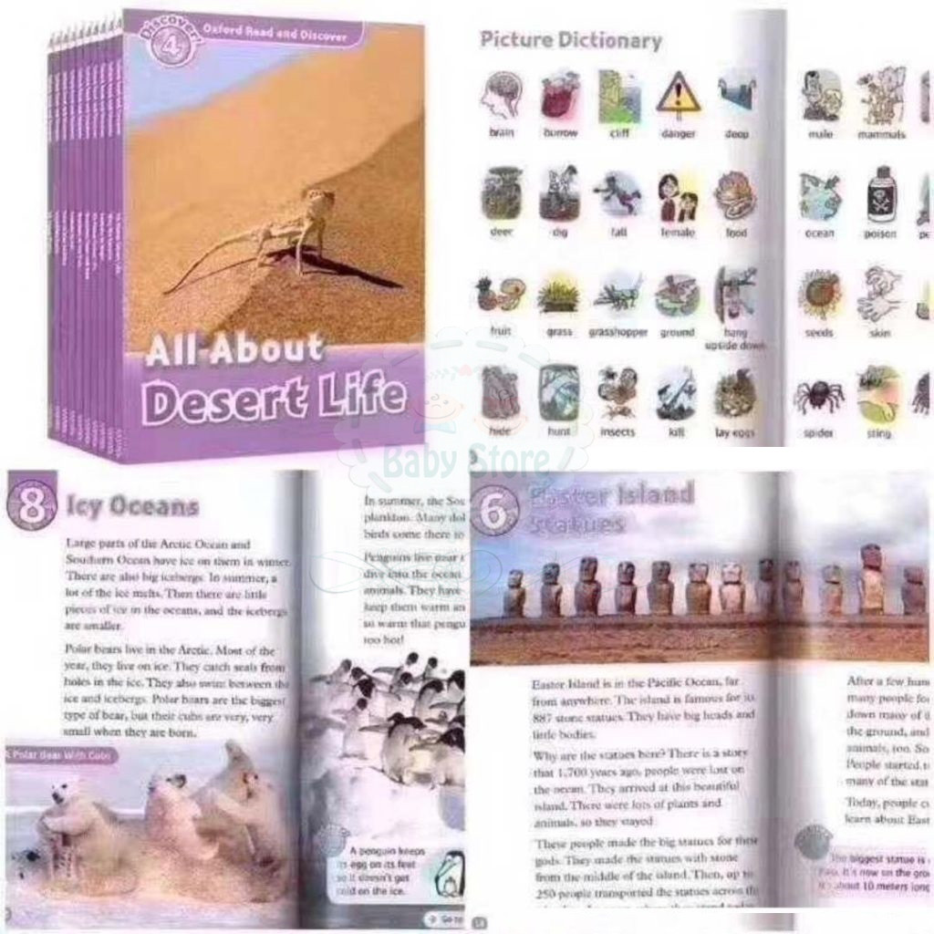 Oxford Read and Discover Level 1 - Level 6 English Language