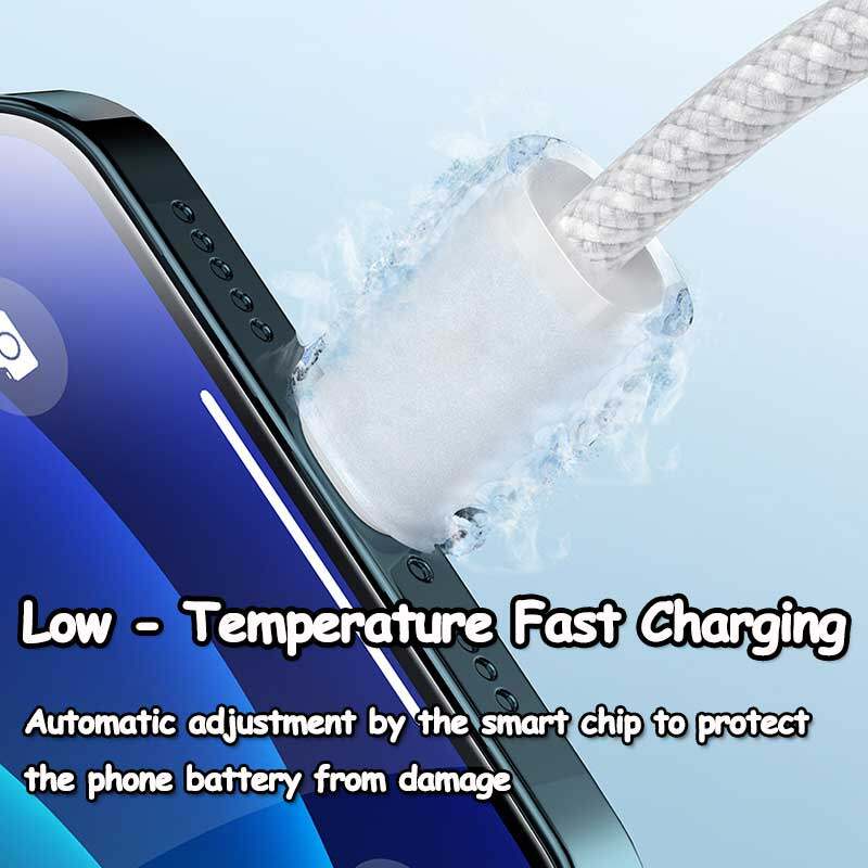 20W PD USB C Lightning Type-C Charging Cable Fast Charging Cable Data USB Type C Cable for IPhone 13 Pro Max Huawei Mobile Phone