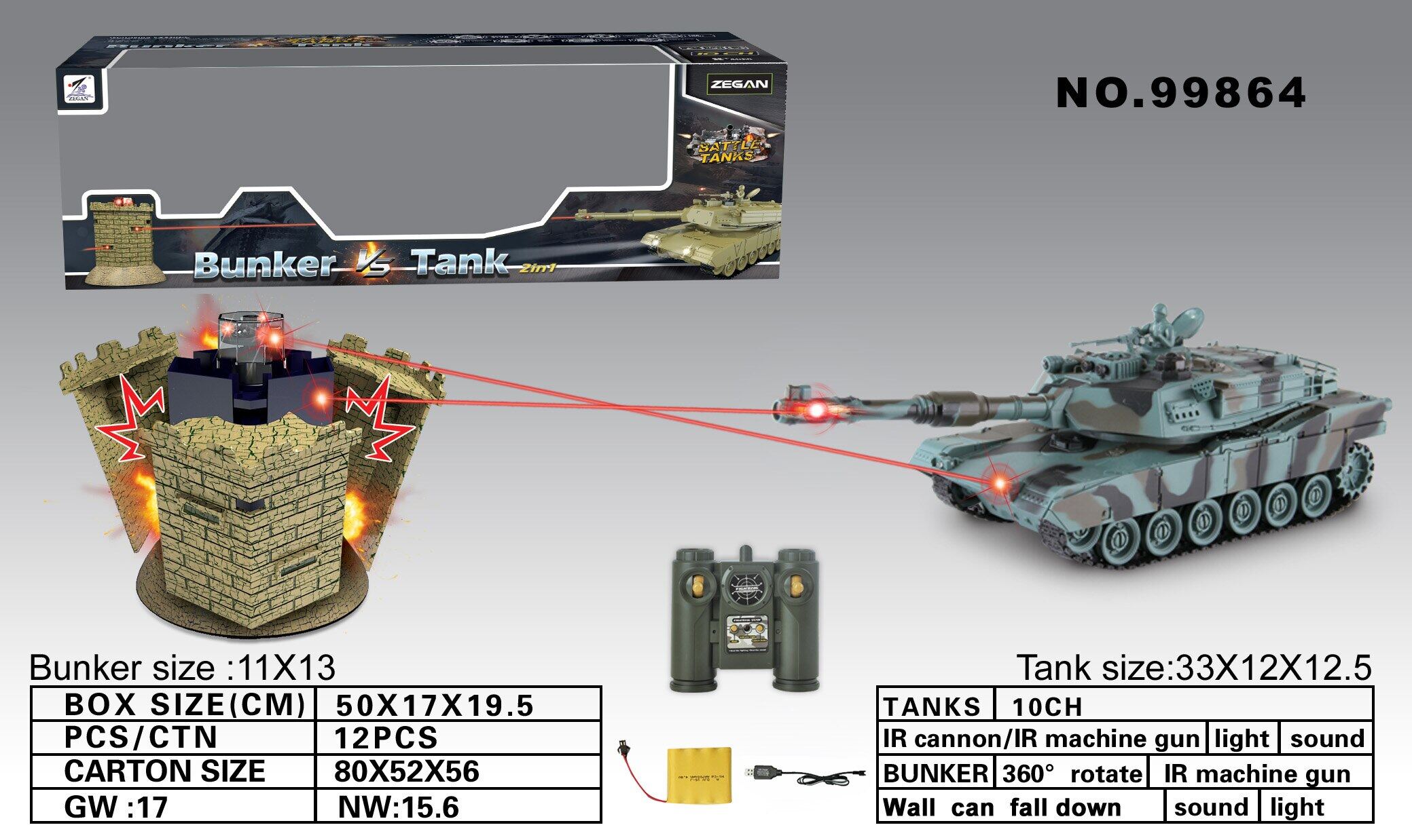 zegan toys battle tanks