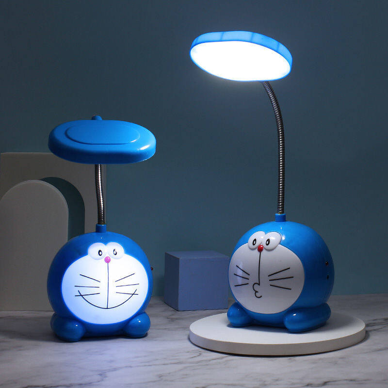 Led Sáng Tạo Đèn Bàn Bảo Vệ Mắt Có Thể Sạc Qua USB Bàn Học Ký Túc Xá Sinh Viên Trẻ Em Đọc Sách Cạnh Giường Đèn Ban Đêm