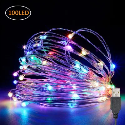 [Ready Stock]RGB LED Light Strip LED Color Changing Light with 24 Keys Remote Control NO Battery
