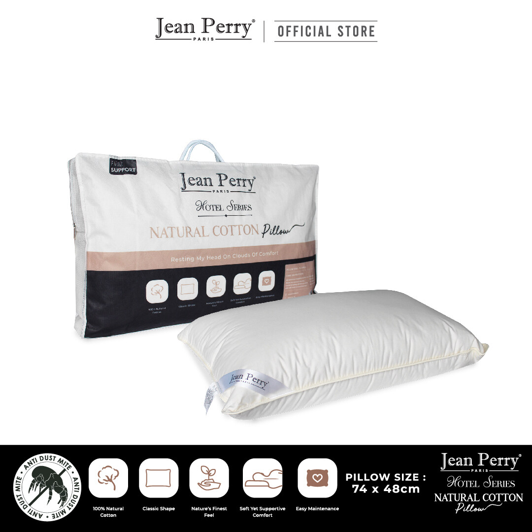 Jean Perry Hotel Series Natural Cotton Pillow Lazada