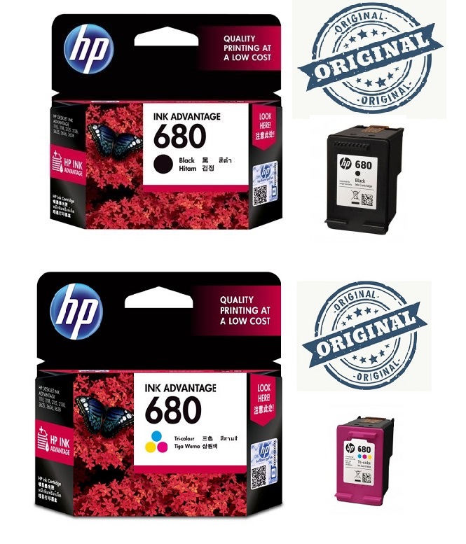 HP 680 BLACK/COLOR INK CARTRIDGE 