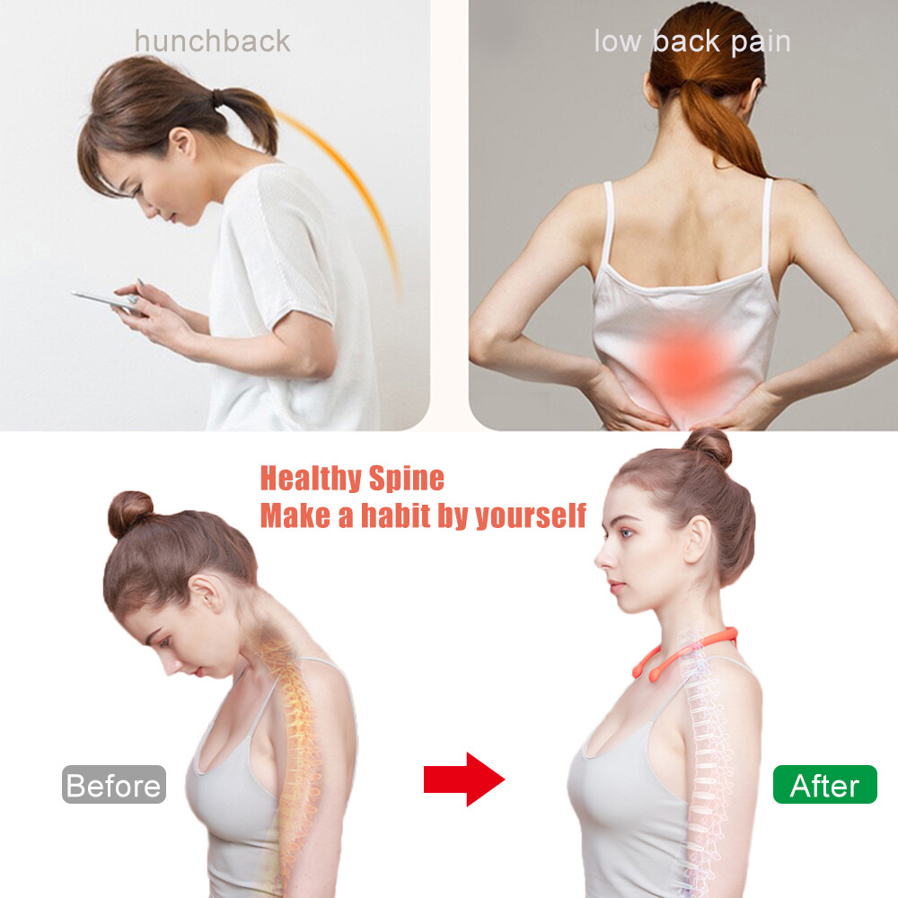 Thiết Bị Chỉnh Tư Thế Thông Minh Thiết Bị Chỉnh Gù Cổ Chỉnh Tư Thế Khoa Học Thời Gian Thực Tập Tư Thế Lưng Chống Gù Bảo Vệ Thị Lực Cho Người Lớn Trẻ Em Văn Phòng Đi Bộ Tại Nhà Sạc USB