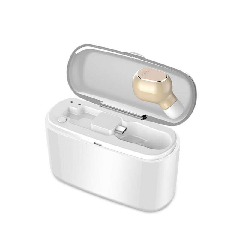 niceEshop Bluetooth Earbuds, True Wireless Earbuds Bluetooth V5.0 Headphones HD Stereo Sound TWS In-Ear Headset With Charging Case, Built-in Mic Singapore