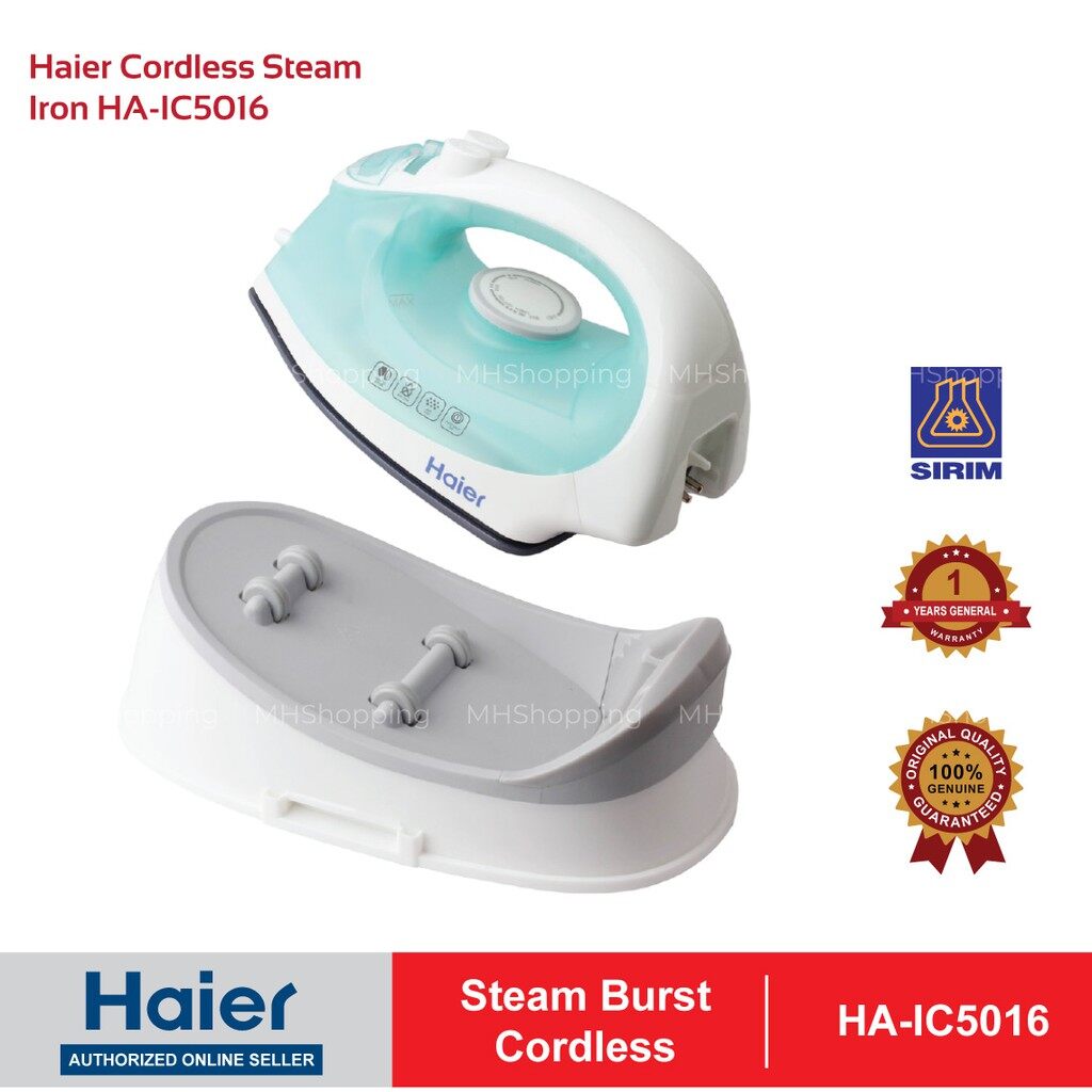 haier cordless steam iron