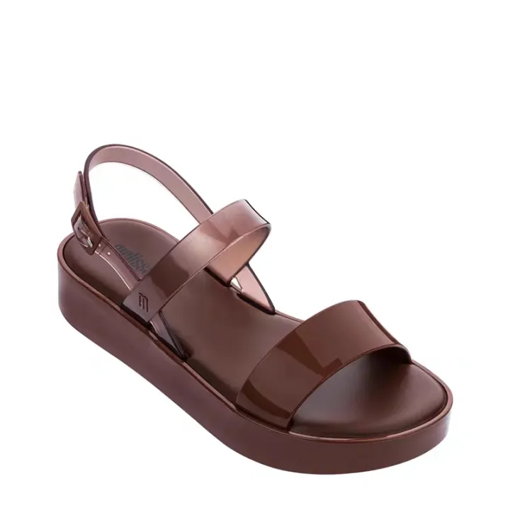 platform jelly sandals