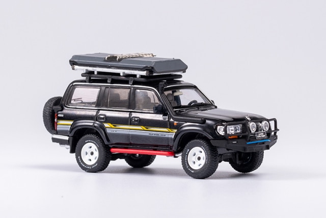 Original Box GCD 1:64 Toyota Land Cruiser LC80 Alloy Car Static Metal Model Vehicles For Collectibles Gift