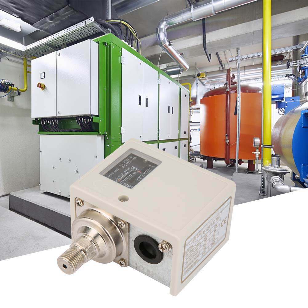 Xuelelile Công Tắc Điều Khiển Áp Suất Điện Tử, Công Tắc Điều Khiển Áp Suất G1/4" Máy Nén Bơm Nước Không Khí Bộ Điều Khiển Áp Suất