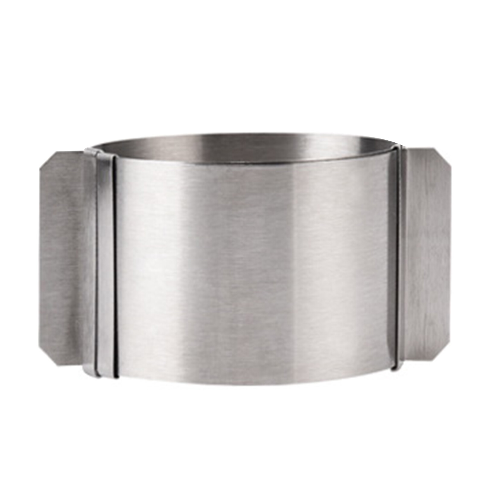 Terylin Cake Mold Fingerprint-proof Reusable Food Grade Stainless Steel Adjustable Mousse Ring Kitchen Tools Practical Baking Mold