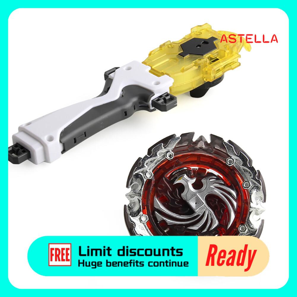 ASTELLA Metal B-131 Dead Phoenix Beyblade Burst Blast Gyroscope with Handle Launcher