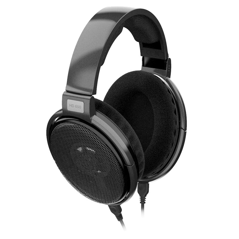 SENNHEISER HD 650 Overear HiFi Headphones Openback Dynamic Wired ...