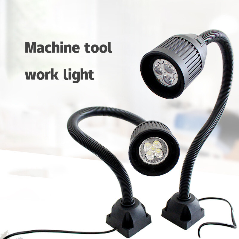 B&B Led Machine Tool Work Lamp Punching Milling Grinder Hose Lamp 220V Lighting Lamp Table Lamp