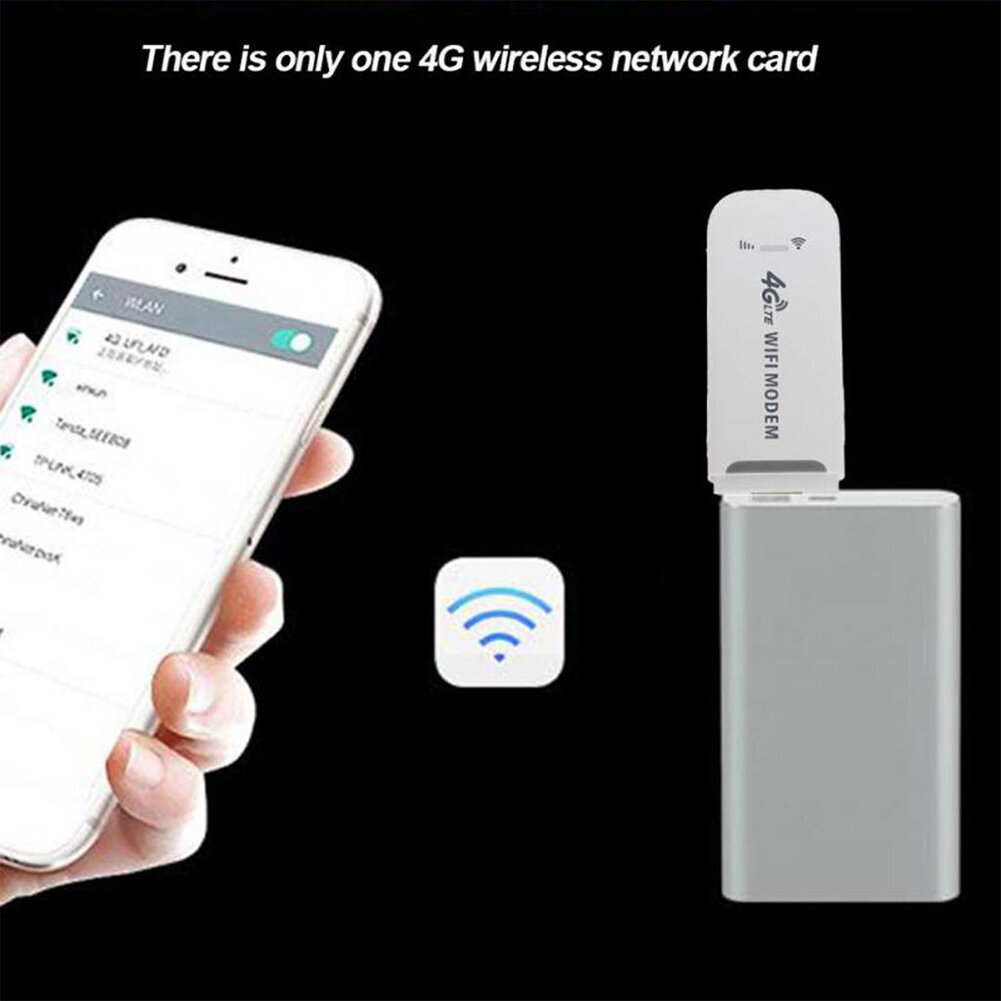 【Plug And Play 】🔔4G LTE Unlocked Universal Wireless Small WiFi Modem Router Dongle 150Mbps