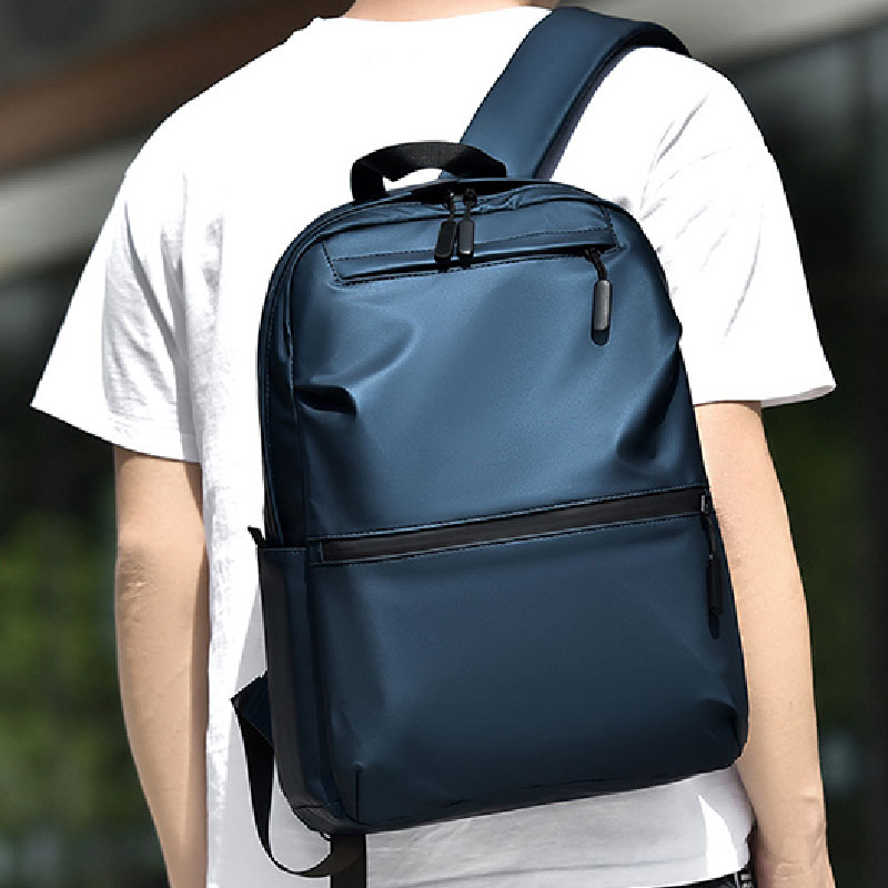 Johnn Men's Backpack Computer Bag Fashion Korean Style Nylon Backpack Simple Large Capacity