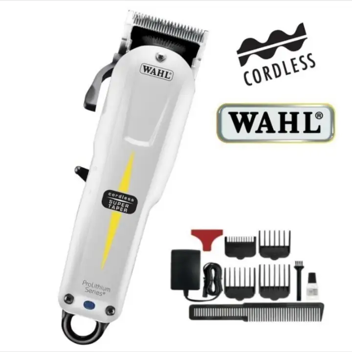 wahl super taper cordless professional hair clippers