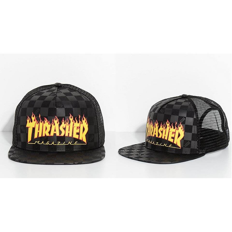 NÓN THRASHER x VANS [REAL 100%]