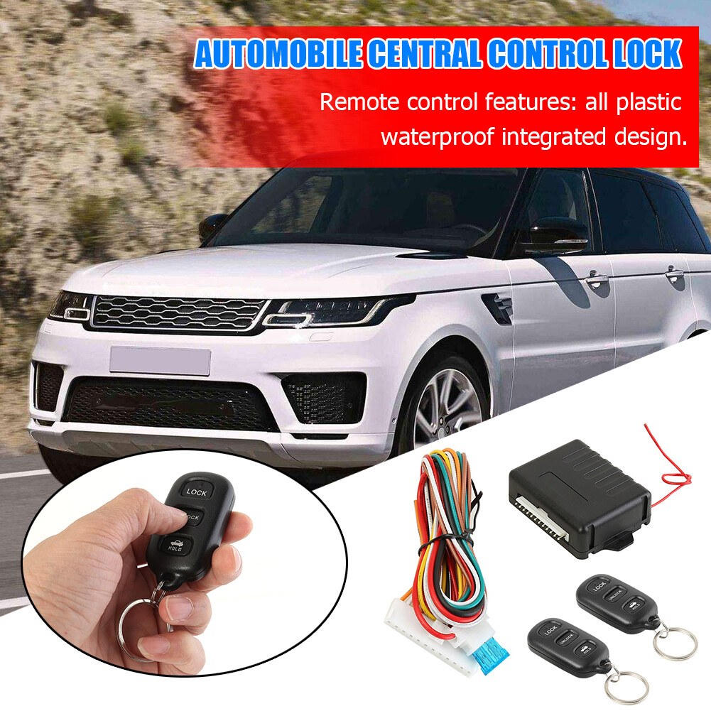 Alloet Bộ khóa cửa trung tâm điều khiển từ xa, hệ thống báo động không cần chìa cho ô tô 410/T126-INTL